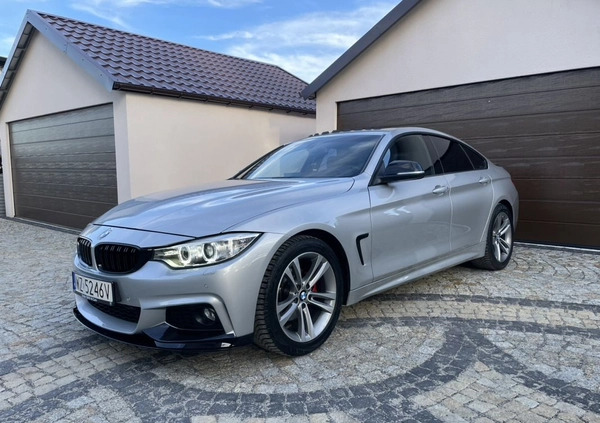 BMW Seria 4 cena 89500 przebieg: 164803, rok produkcji 2015 z Skała małe 704